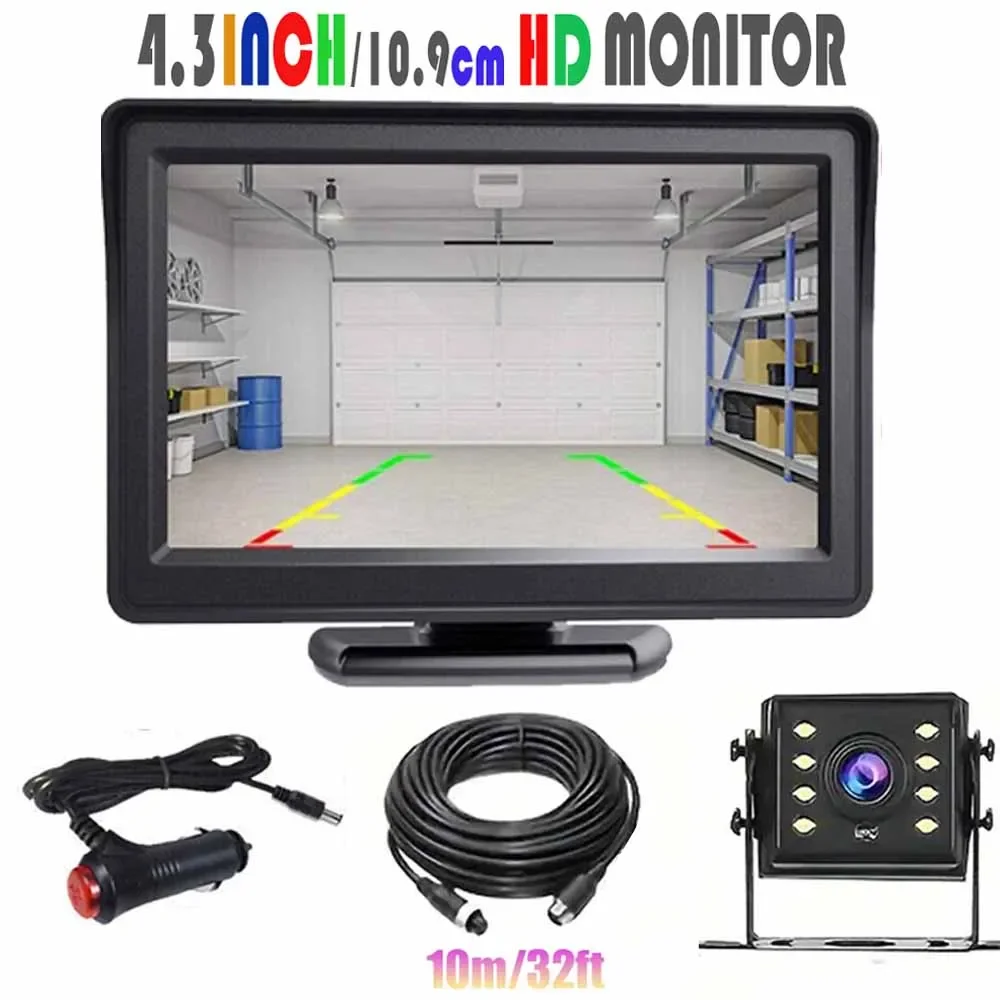 Car Rear View Camera Wide Degree 4.3