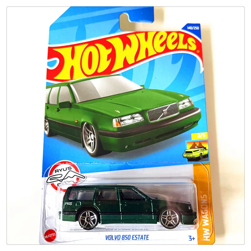 HotWheels 1:64 Volvos 850 estate Alloy Wagon Modello di auto sportiva Fonde sotto pressione Classico retrò da corsa Veicoli da turismo Modello di auto Giocattoli per bambini