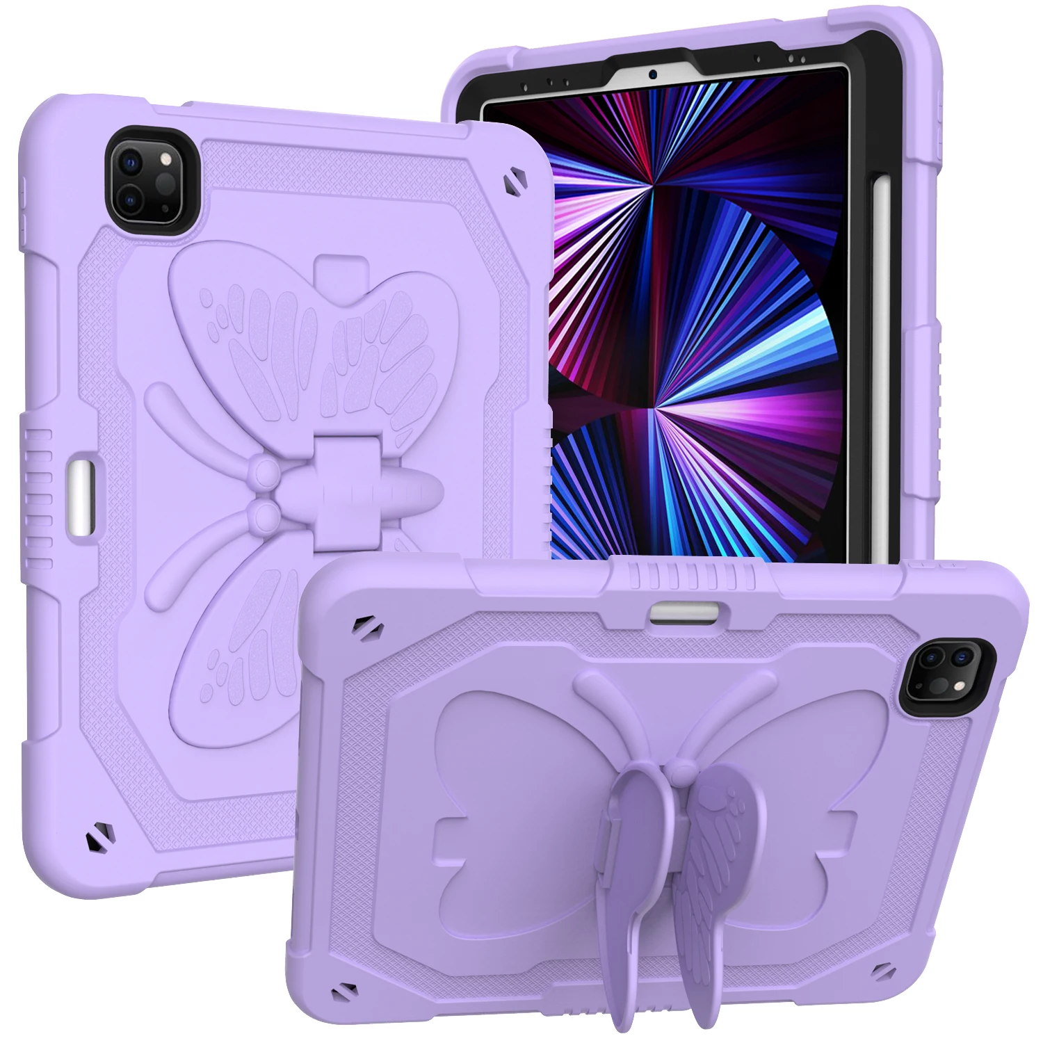 

For iPad Case 7th 8th 9th 10th Generation Air 3 4 5 Pro 11 10.2 10.9 inch Mini 6 Tablet Case Stand Cover for ipad air 1 2 pro 11