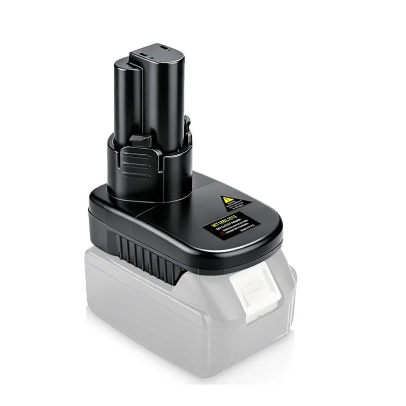 

Адаптер для аккумулятора LLCS-Battery, предназначенный для преобразования 18-вольтового аккумулятора в 10,8-вольтовый, для беспроводных дрелей и электроинструментов BL1013, CL100DW, CL102DZX.