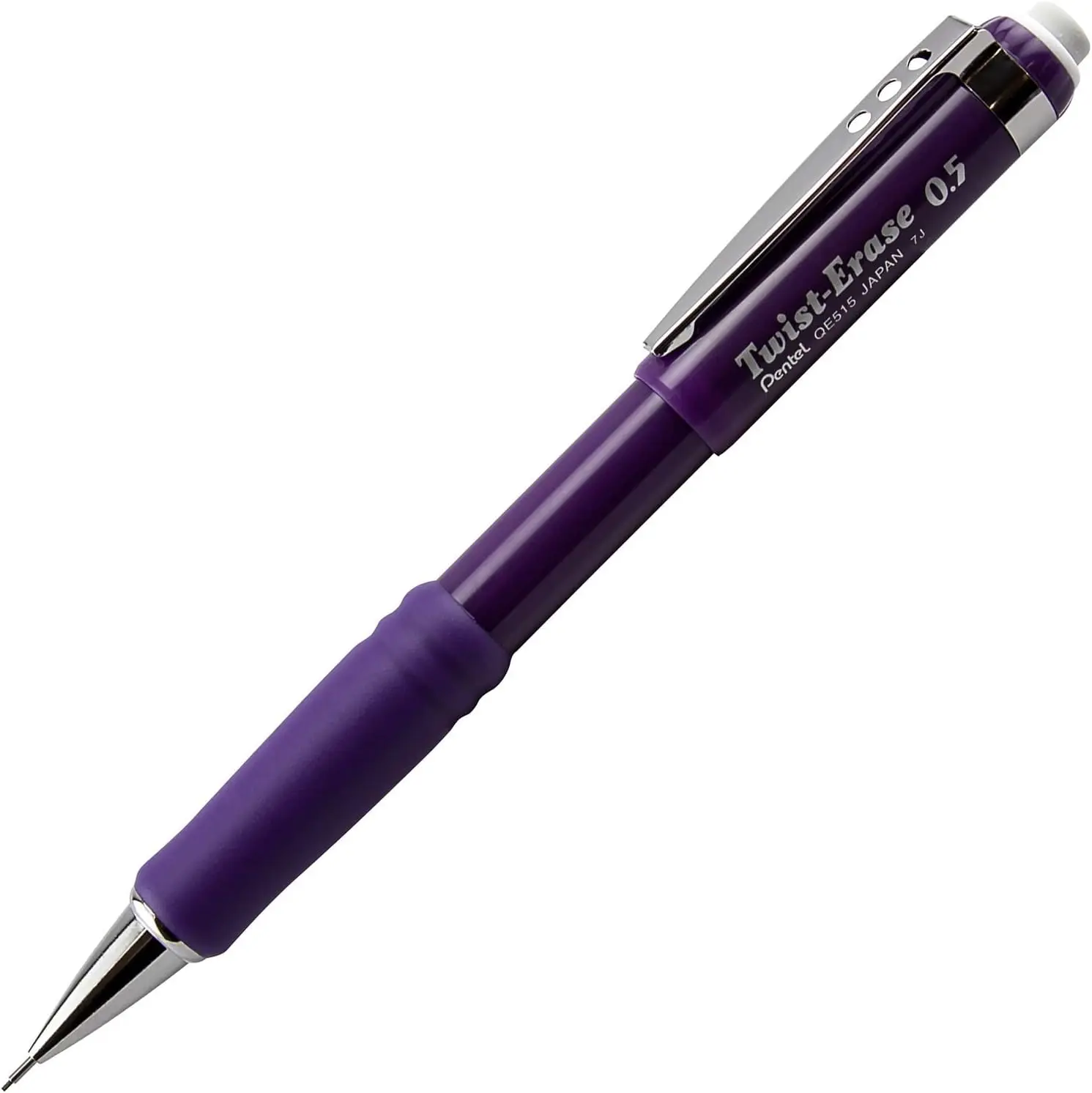 

Violet 0.5mm Mechanical Pencil with Twist Eraser, Durable and Comfortable for Writing
