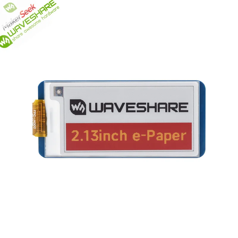 

Makerseek & Waveshare 2.13inch e-Paper HAT (G)-SKU-24908-Price without Shipping fee