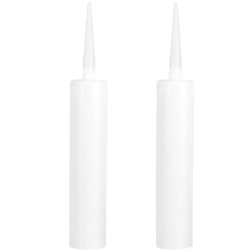 3pcs Empty Caulking Tubes Refillable Plastic Glue Bottles Fine Tip Applicator Sewing Machine Oil Portable Squeeze