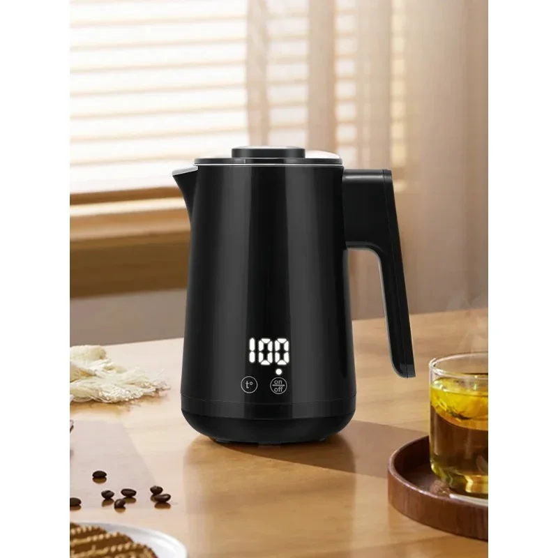 

Электрический чайник для путешествий, чая, кофе, 0,8 л с контролем температуры, функция сохранения тепла, кухонный умный чайник, горшок