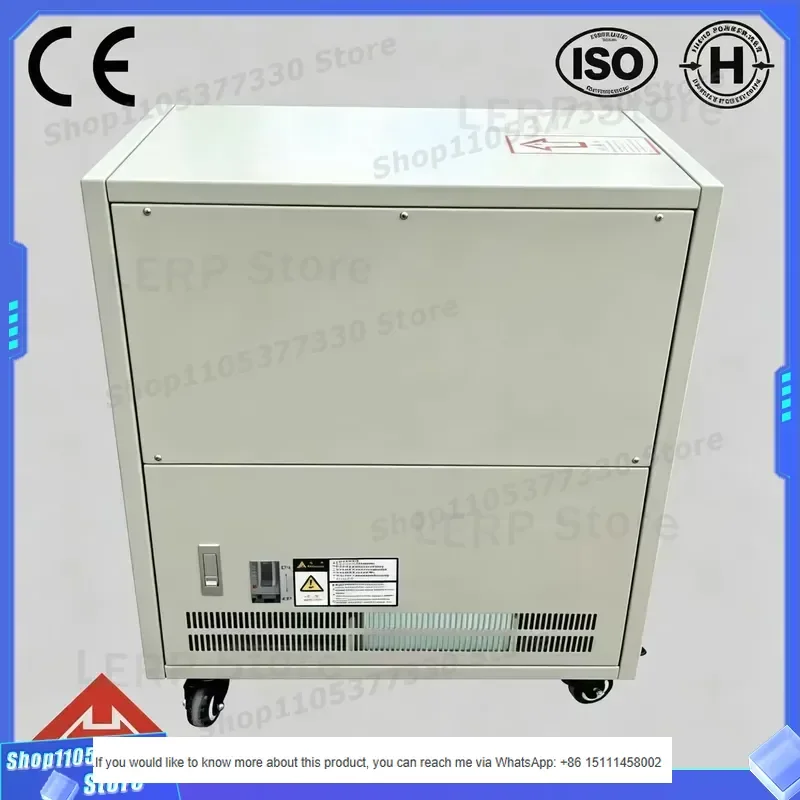 High-efficiency Three Phase AC Induction Electronic Voltage Stabilizer 15 KVA Contactless & Durable for Factory Power Supply