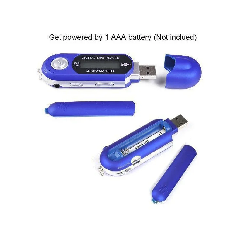 Mini USB MP3 Player Portable 32GB TF Storage FM Radio Music Player Digital LCD Screen Multifunction MP3 Music Player USB Stick view 4