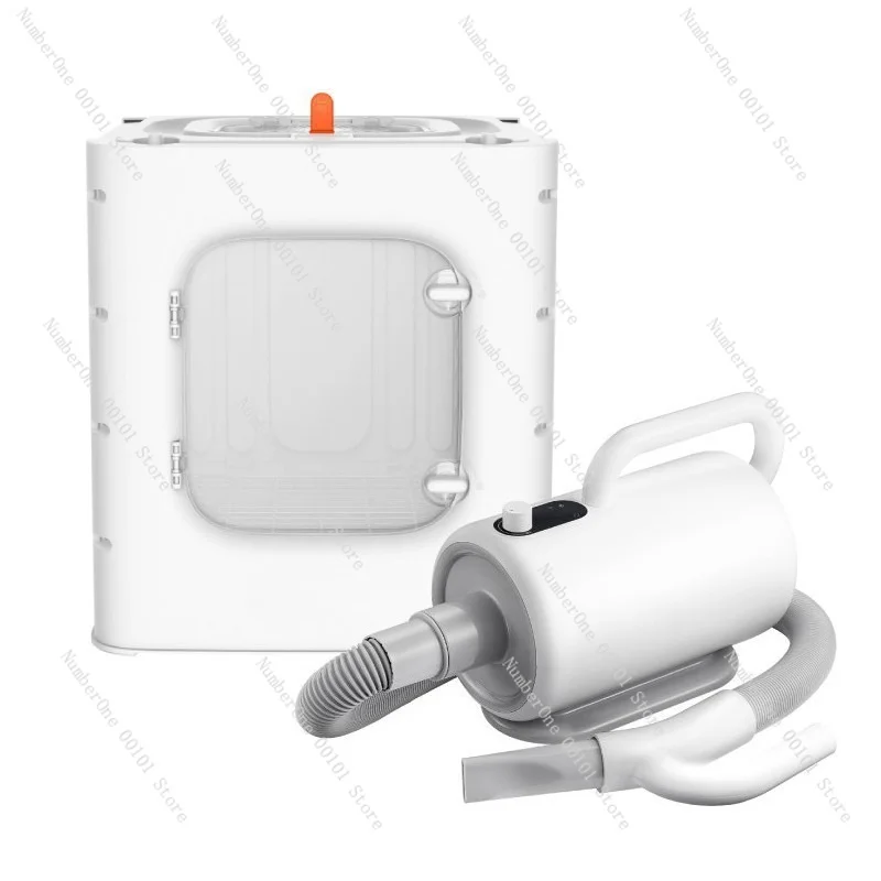 

2025 New Smart Pet Drying Cabinet, Constant Temp Hair Dryer for Cats & Small Dogs, Quiet Home Grooming Box with Blower
