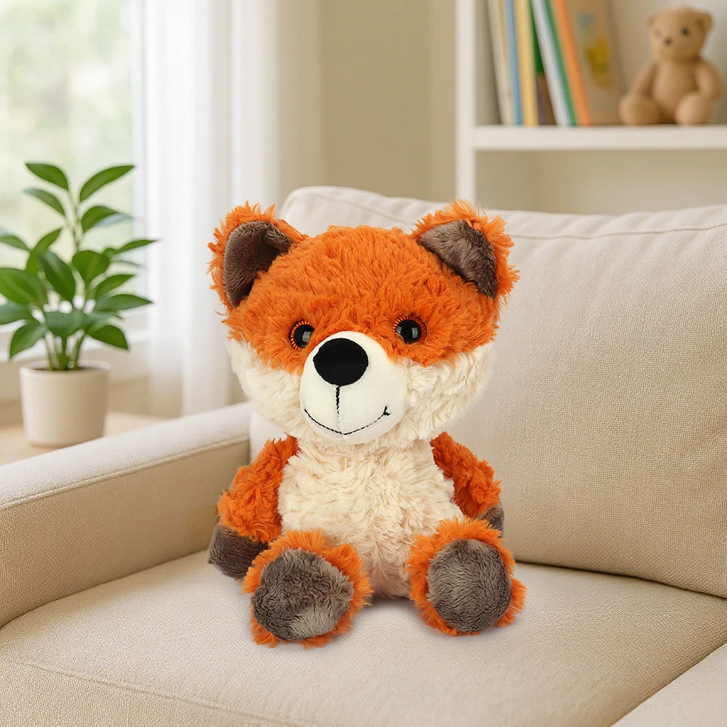 30 سنتيمتر رقيق الثعلب أفخم محشوة الحيوان ديكور غرفة نوم رفيق القلق الإغاثة عيد ميلاد هدية الكريسماس لصبي الفتيات #4