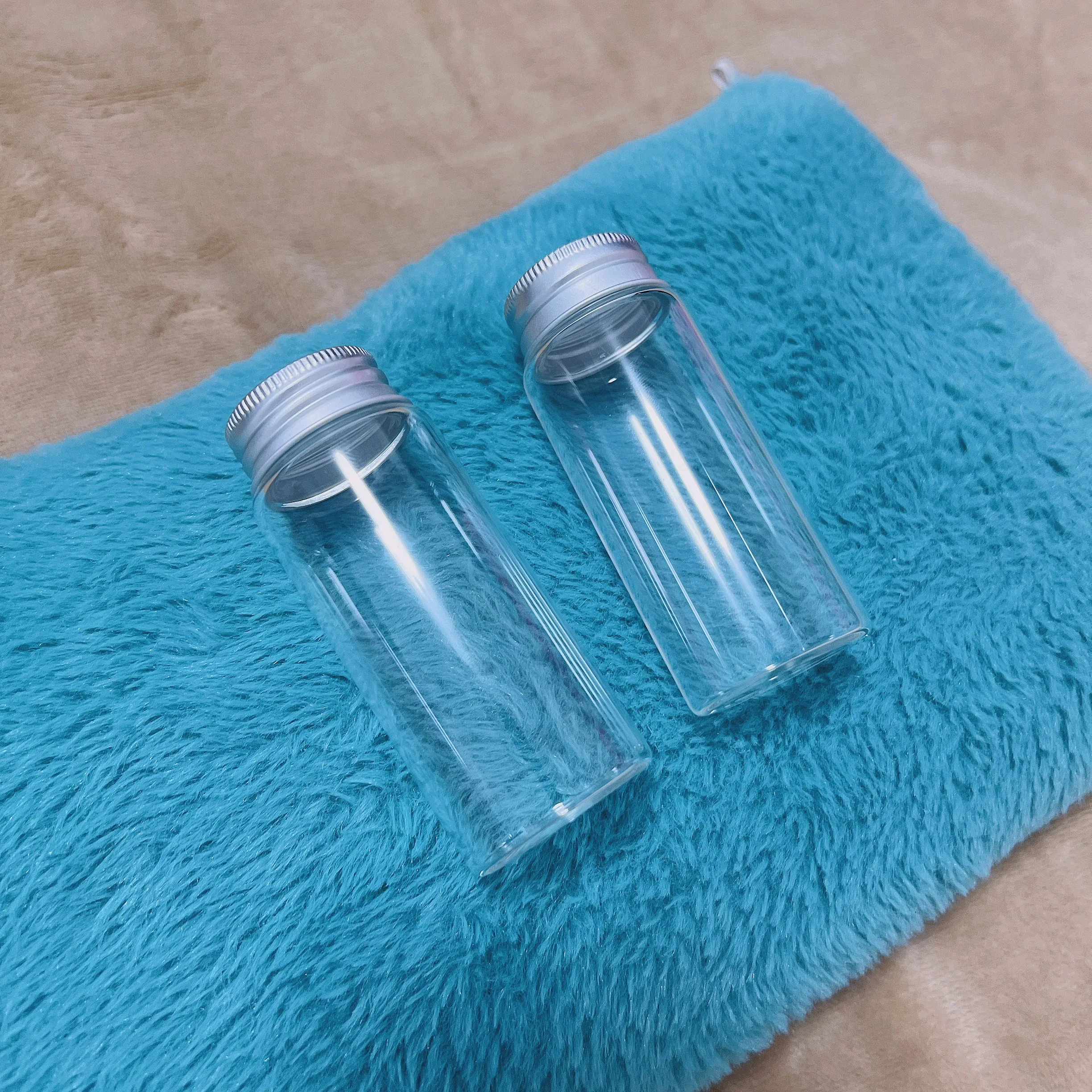 

Wishing Glass Jars 15 pcs 23*37*90mm 70ml Mini glass bottle Empty Container Small Diy DECORATIVE BOTTLES Sealed Glass Containers