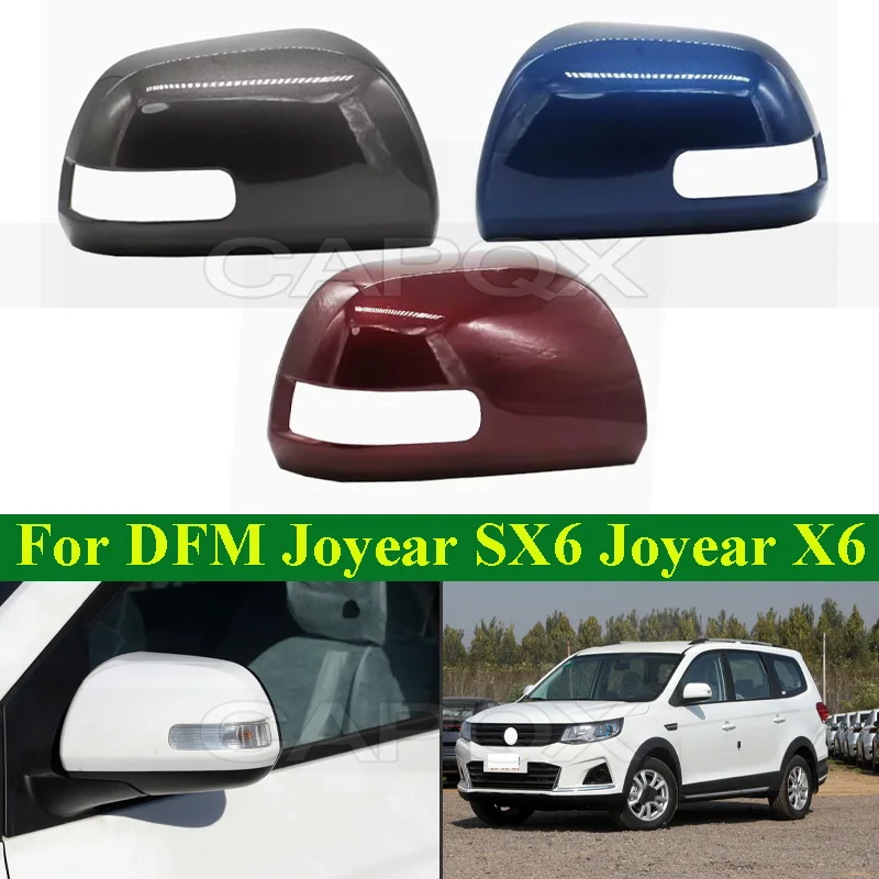 

CAPQX For DFM Joyear SX6 Joyear X6 Rearview Mirror Cover Frame Lid Side Mirror Shell Cover Housing
