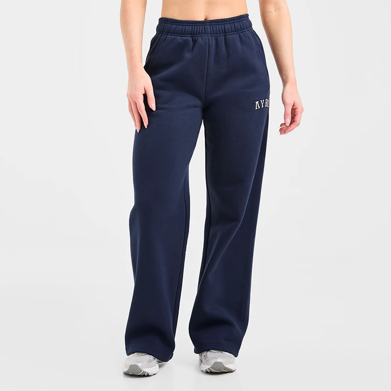 Oversized Straight Wide Leg Joggers High Waist Shaping Baggy Sweatpants Gym Jogging Training Yoga Sports Pants Women Bottoms