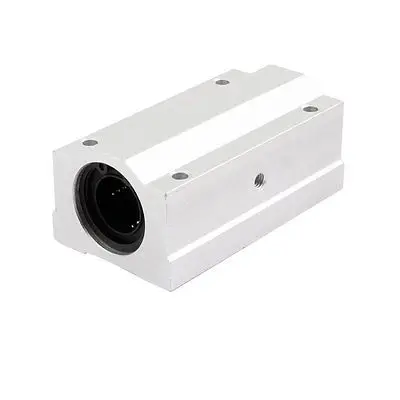 Silver Tone LM20UU 20mm Linear Motion Ball Bearing Slide Unit Bushing