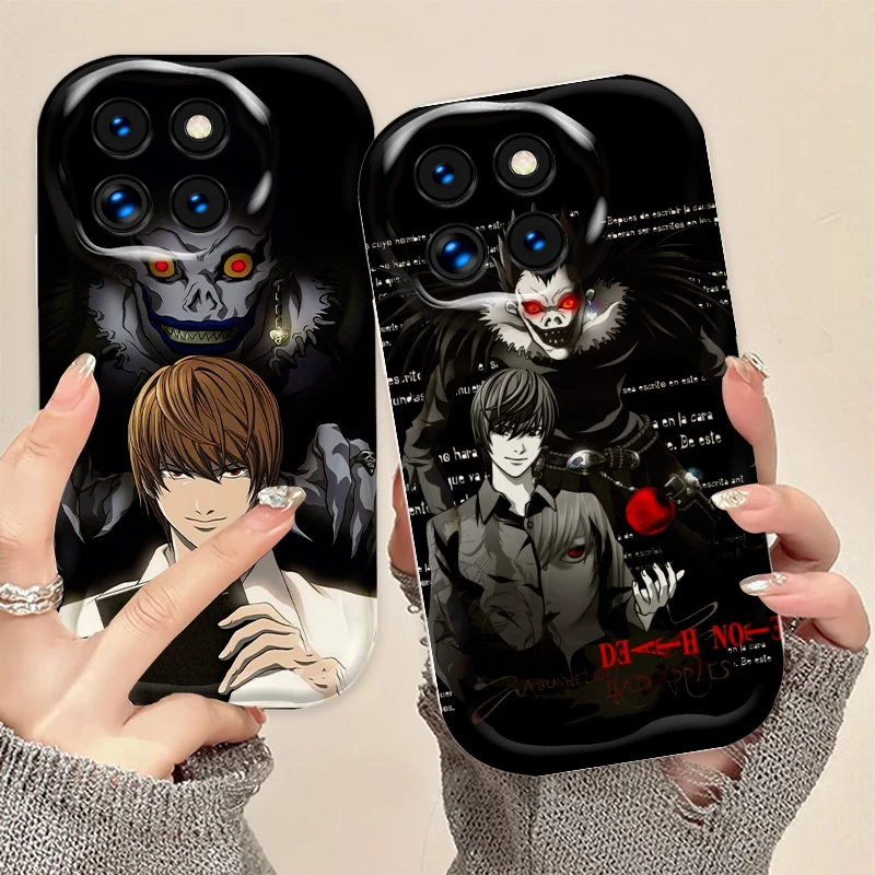 Чехол для телефона с изображением аниме DEATH NOTE Cool для Xiaomi Mi 14 12 12T 11 Lite Poco M6 X6 X5 X4 X3 Pro GT NFC Wave Oil Funda