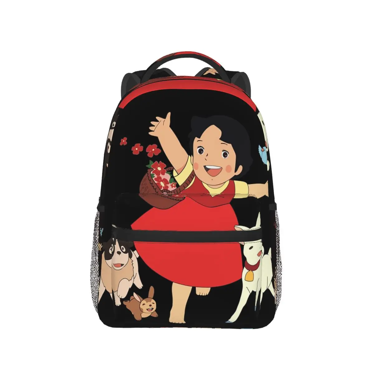 

Heidi Anime Cartoon Backpack Hot Sale Daypack Large Capacity Children BookBag School Bag Shoulder Bags for Men Women