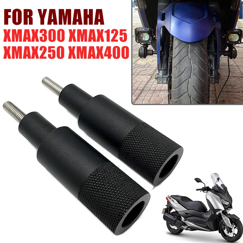 For YAMAHA XMAX300 X MAX 250 XMAX 300 125 400 Motorcycle Spotlight Bracket Lower Fork Light Stand Extension Pole Support Holder