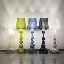Lampada da terra cava dall'Italia, soggiorno di fascia alta, design della camera da letto, lampada da scrivania atmosferica
