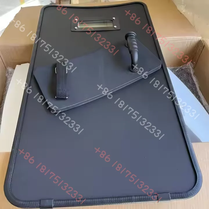 Custom UHMWPE Shield With Wheel III Security Equipment Shield with Light