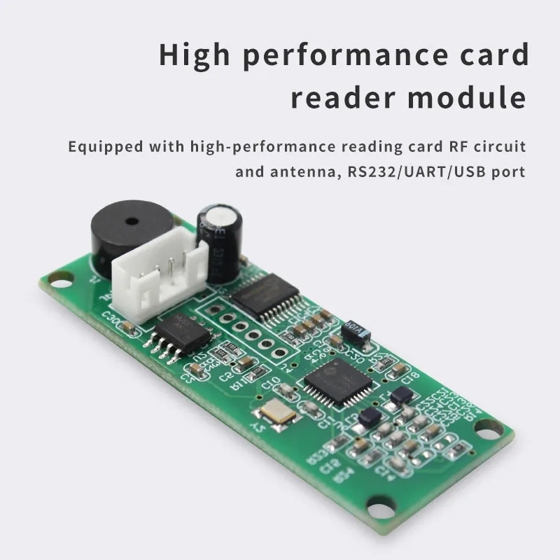 Imagem -05 - Comunicação Usb 13.56mhz Nfc ic sem Driver Entrada Teclado Personalizado Smart Card Reader Module