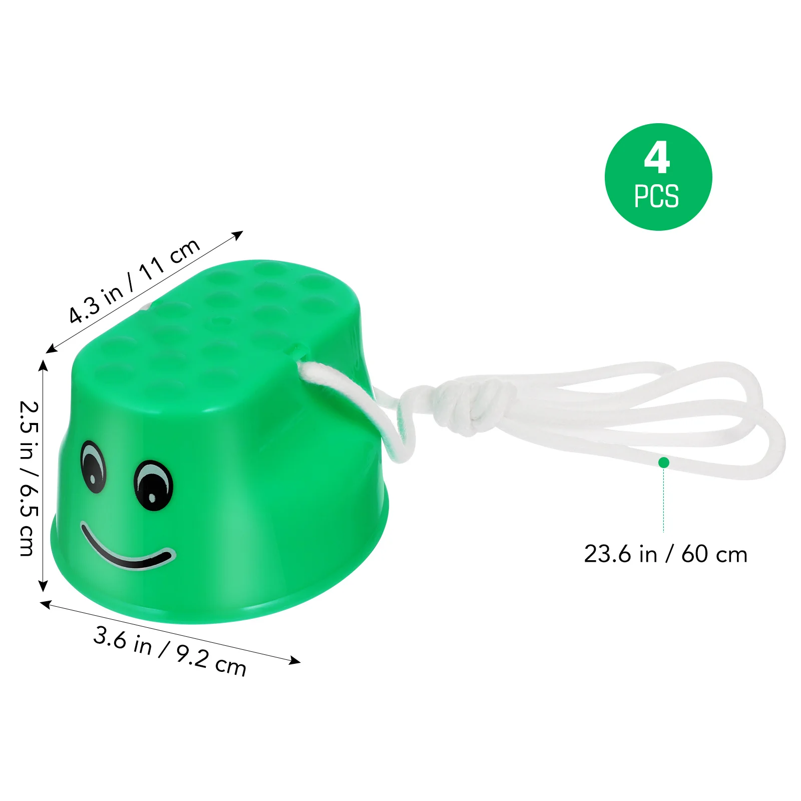 4개입 스포츠 스틸츠 야외 균형 장비 어린이 조기 교육 혼합 스포츠 스틸츠 장난감