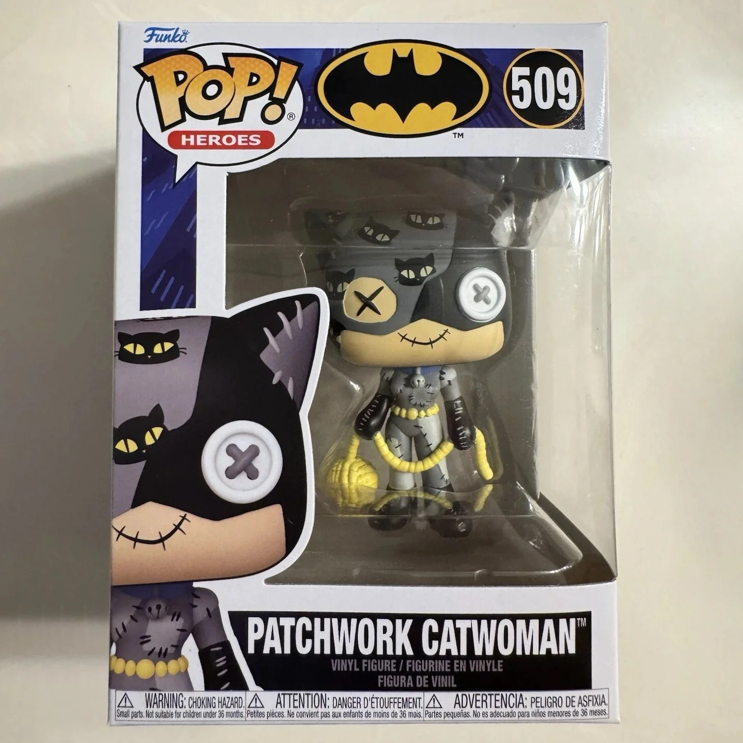 Funko Pop Batman Figures Patchwork Catwoman #509 DC Comics Vinyl Figure Limited Edition Collect Decoration Model Toy Gift - Image 3