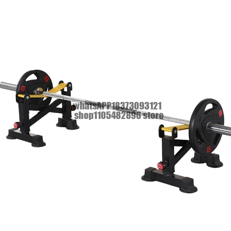 Deadlift buffer frame Deadlift table bracket placement frame Shockproof pad Barbell sheet shelf