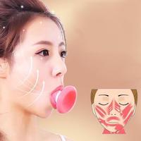 1pcs Facial Massager Face Masseter Trainer Silicone Face Lifting Tightening Nasolabial Folds Removal Shaping Slimming Tool