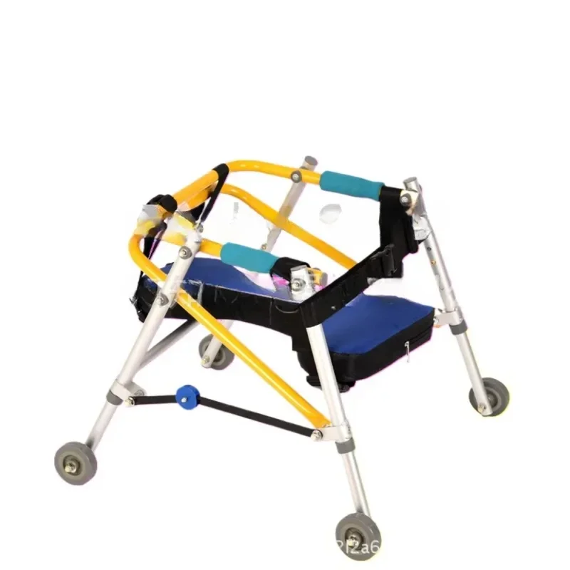 Directional Four-Wheel Lower Limb Children Rehabilitation Training Equipment Walker Stand Rack