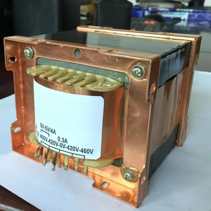 400W EI Core Power Transformer Low Noise Low Temp Rise High Efficiency for 300B KT88 Tube Amp Audio DIY