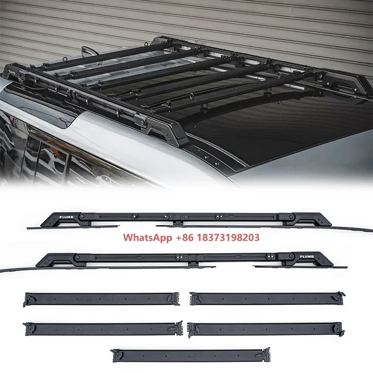 Plumb 2020+ CNC Process Parts Aluminum Alloy Removable Luggage Rack Roof Rack for Defender L663 110