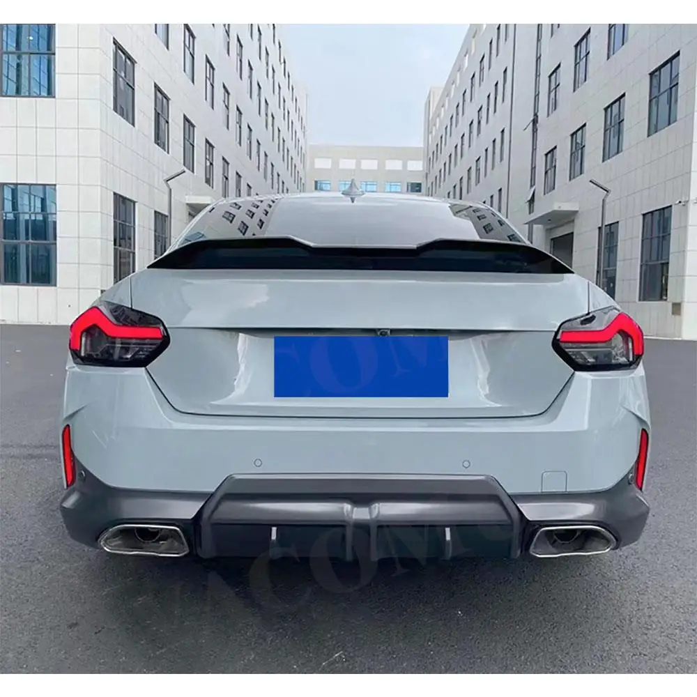 

VACOMUL ABS Gloss Black Duckbill Rear Trunk Spoiler for BMW 2 Series G42 M235i M240i Coupe 2021+ Rear Boot Wing Carbon Look