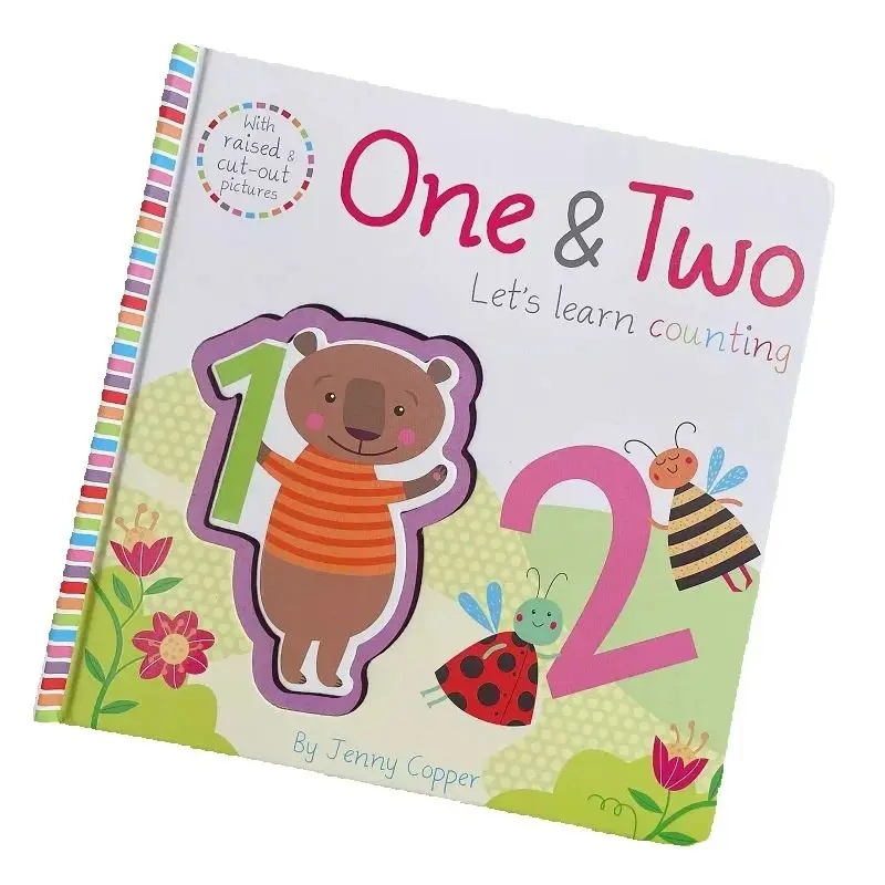 One & Two Touch And Feel Counting Book English Educational Picture Books Baby Children Reading Book