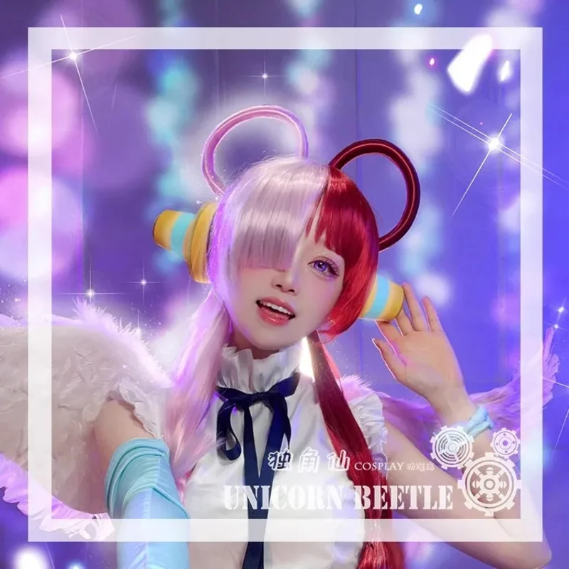 

Головные уборы, наушники, аниме, красные наушники на Хэллоуин, реквизит для женщин и девочек, косплей, волосы UTA, парики, реквизит для наушников