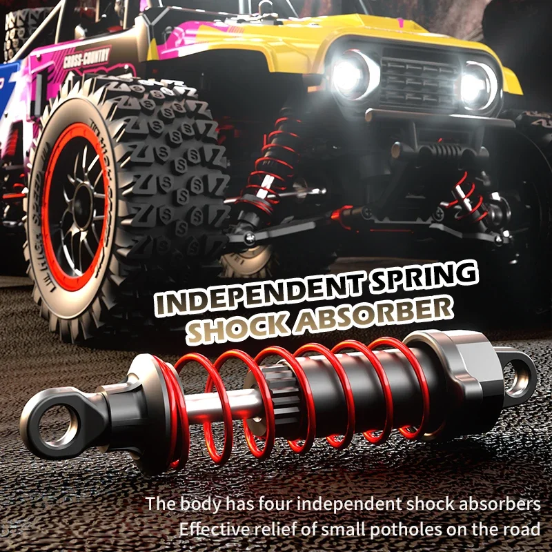 JJRC Coche Todoterreno Teledirigido Con Luz LED Para Adultos Y Niños, Vehículo De Control Remoto Con Escobillas O Sin Escobillas