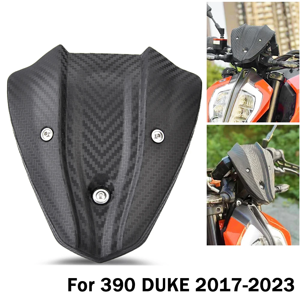 

Motorcycle Windshield Windscreen For K-TM DUKE 390 2017-2023