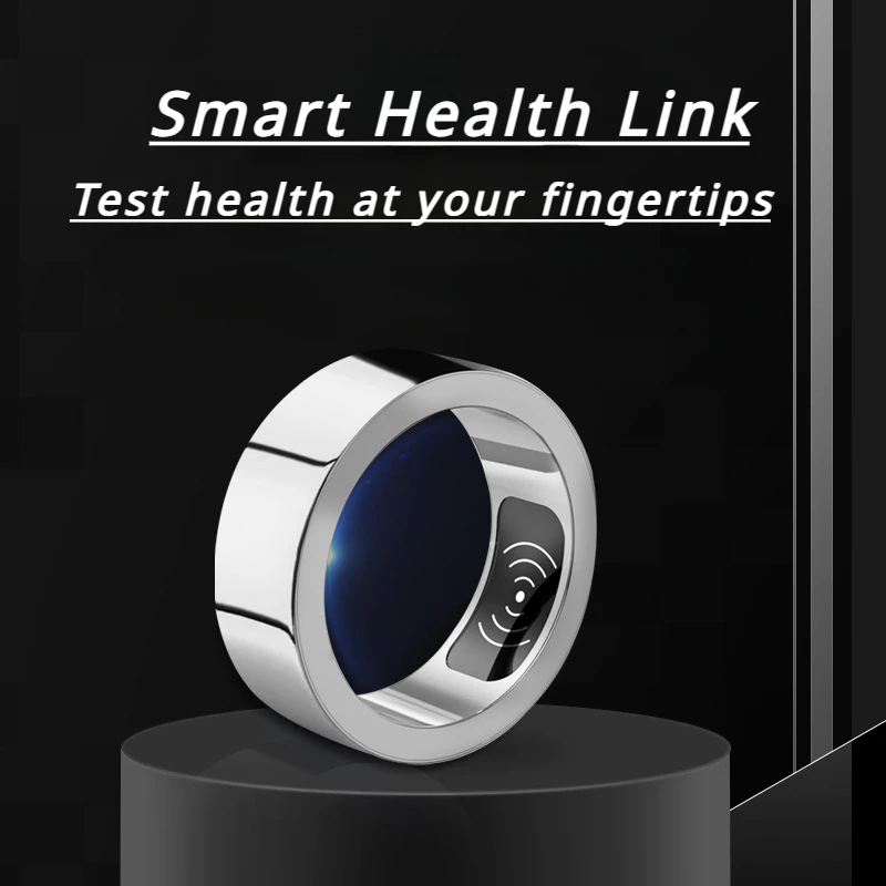 

New fashion HR01 NFC smart ring Blood pressure Blood oxygen sleep heart rate monitoring connected Android phone device ring