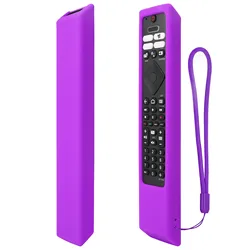 Silicone Case Fit for Philips Smart TV Remote Control 50PUS8106/12 55PUS8106/12 43PUS7406/12 Protective Sheath Cover Anti-Slip 