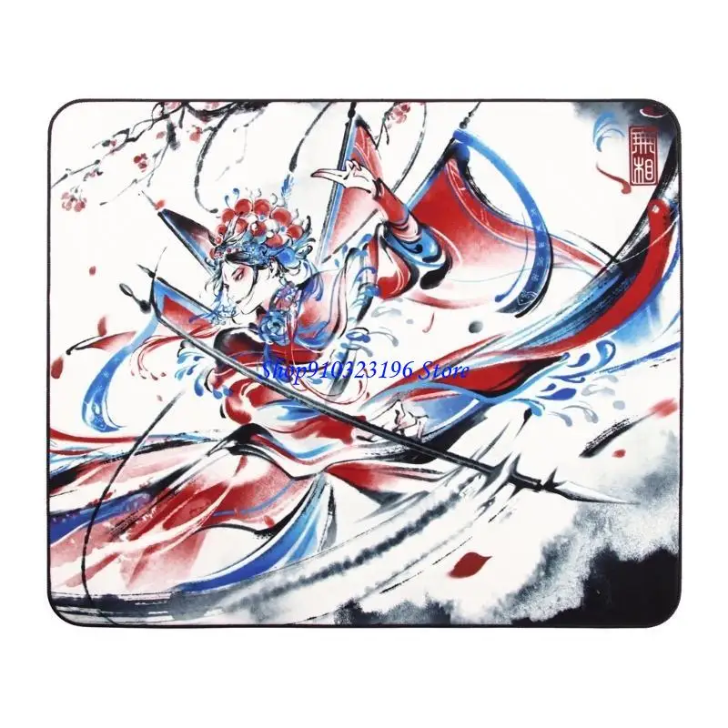 

Q1JF Esports Gaming Mouse Pad Pade Paineering Balance Control Mouse Mate Slip Proof Rubber Rubber для стабильности