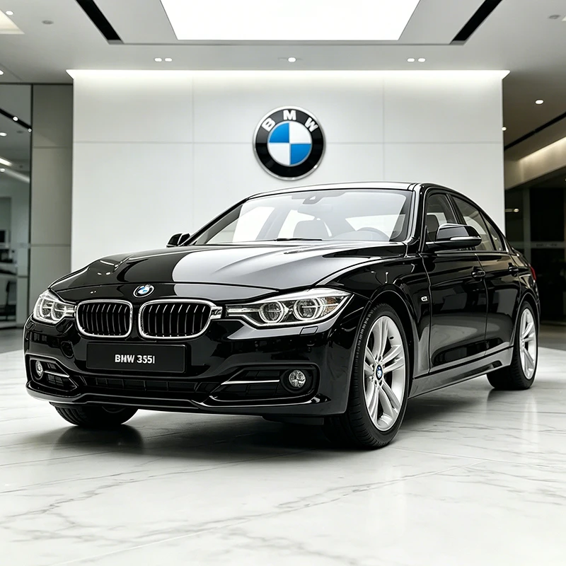 WELLY 1:24 BMW 335 335i Legierungsauto, Druckguss- und Fahrzeugmodelle, Miniaturmodellauto für Sammler, Geschenk
