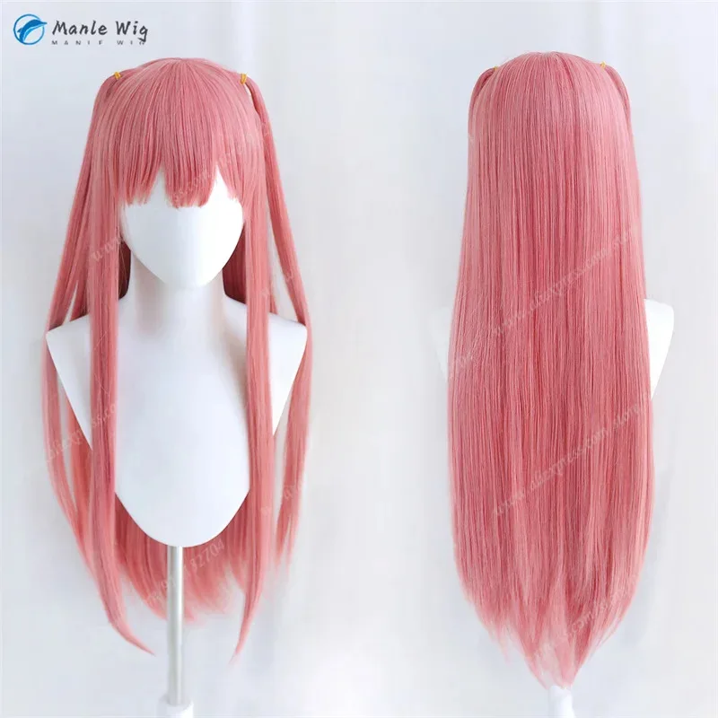 

Накано Нино Розовый Градиент Белый Аниме Косплей Парики Термостойкие Синтетические Волосы Хэллоуин + Кепка Парика cko;,78gh;