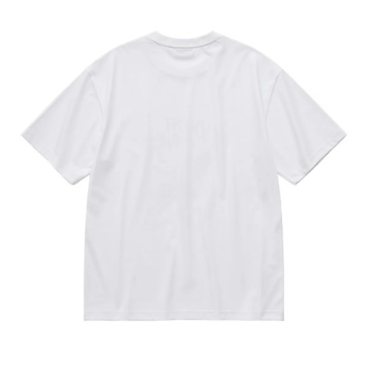Kawaii Good Mental State Pure Short Sleeved T-shirt for Men Women Tee Clothes Loose Casual Cartoon Oversized Top Y2K image 3
