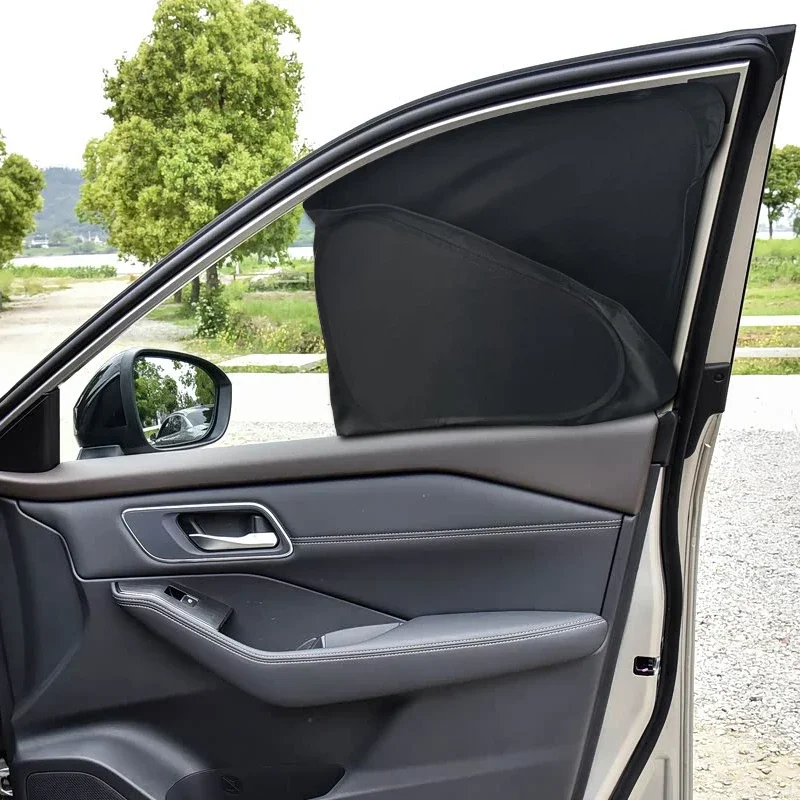 

Car Black Windows Privacy Sunshade Anti-UV Heat Insulation Protect Cover Interior Accessories For NISSAN X-TRAIL ROUGE 2014-2026