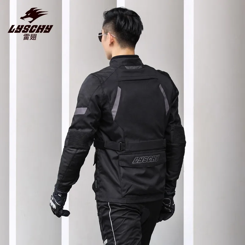 LYSCHY Motocross Jacket Autumn Winter Waterproof Warm Inner Liner Motorcycle Riding Clothing Anti-Fall Off-Road Jacket RallySuit