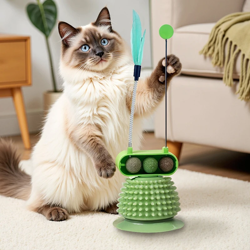 

Cat Supplies Catnip Pet Toy Top Selling Cat Toy Itching Tool Cat Teaser Stick, Self Fun To Relieve Boredom Cat Accessories