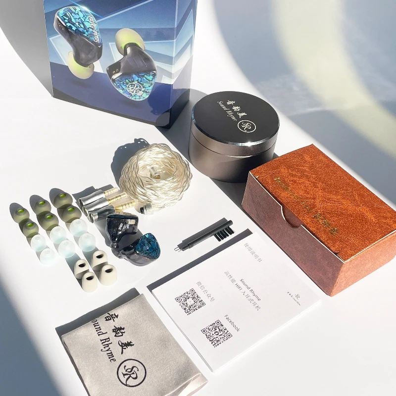 사운드 라임 SR8 HIFI 인이어 이어폰, 음악 스튜디오 무대 귀걸이, 전문 맞춤형 이어폰, 스테레오 베이스 헤드폰, 14BA