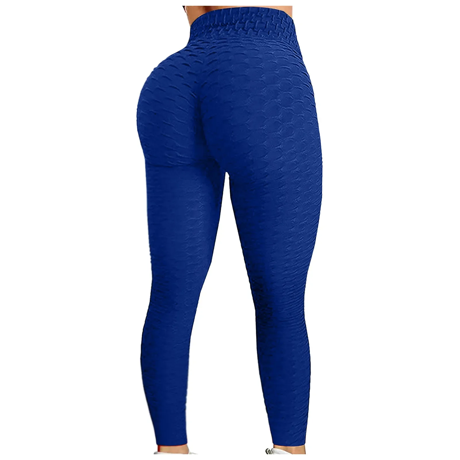 Women's Bubble Hip Lifting Exercise Fitness Running High Waist Yoga Pants