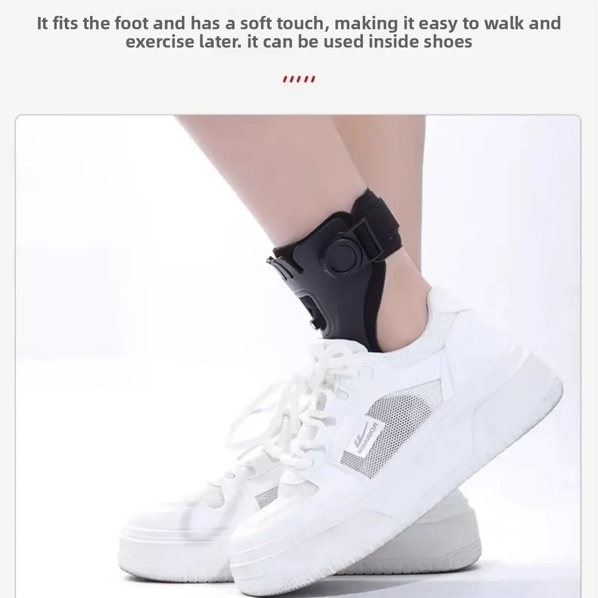 

1Pcs Inflatable Airbag Drop Foot Brace AFO Orthosis Comfortable Ankle Support for Hemiplegia Stroke Walking Shoes