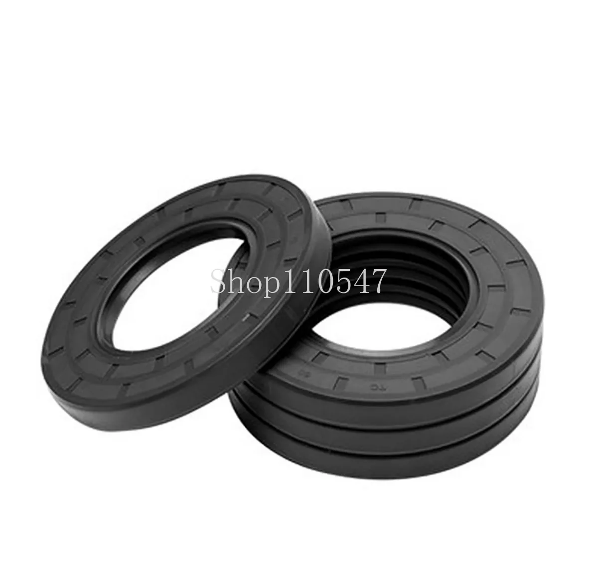 1Pcs / 2Pcs NBR ID 12/13/14mm Black TC/FB/TG4 Skeleton Oil Seal Rings Double Lip Seal Gasket For Rotation Shaft