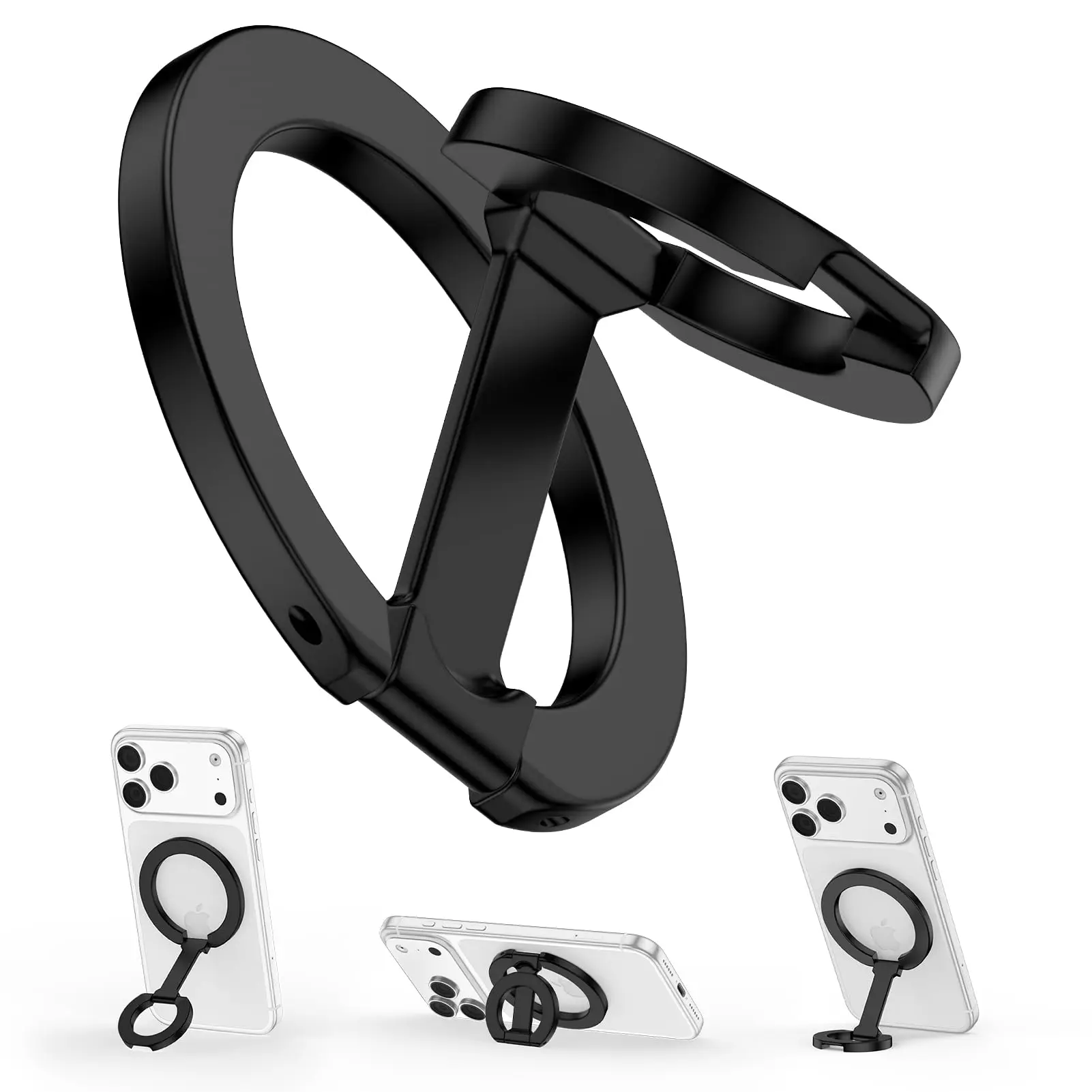 Magnetic Phone Ring for MagSafe Grip Dual-Sided Magnetic Magnet Phone St