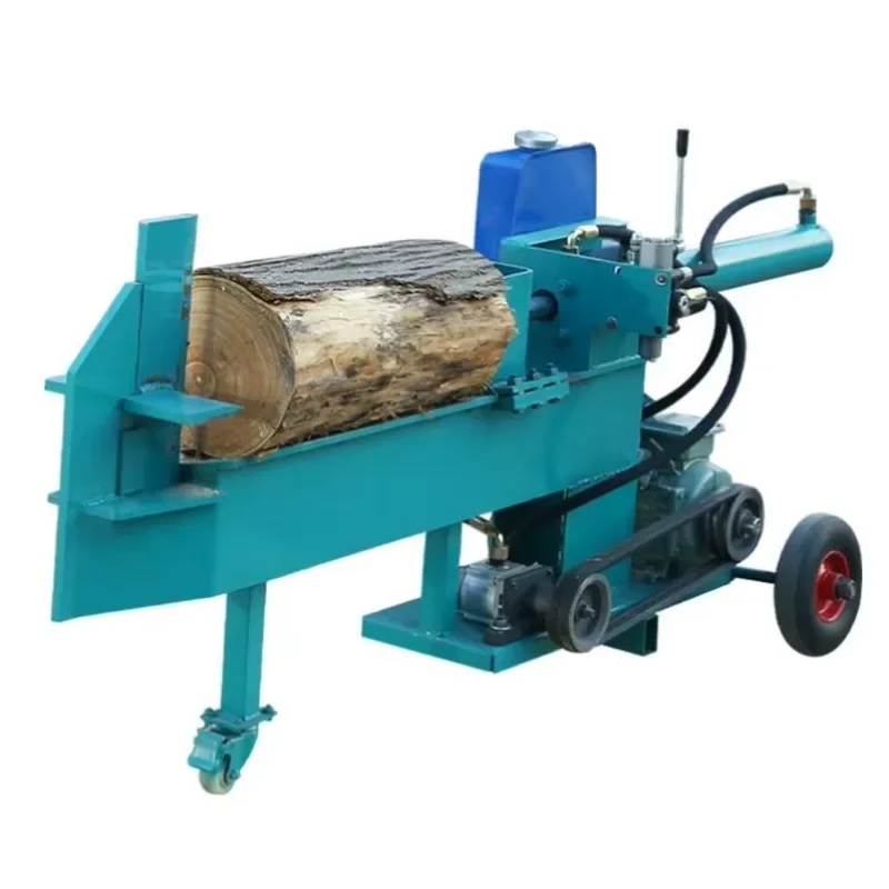 【Factory Price】220V Electric Horizontal Wood Splitter With Dual-Phase Motor For Commercial And Household Log Splitting