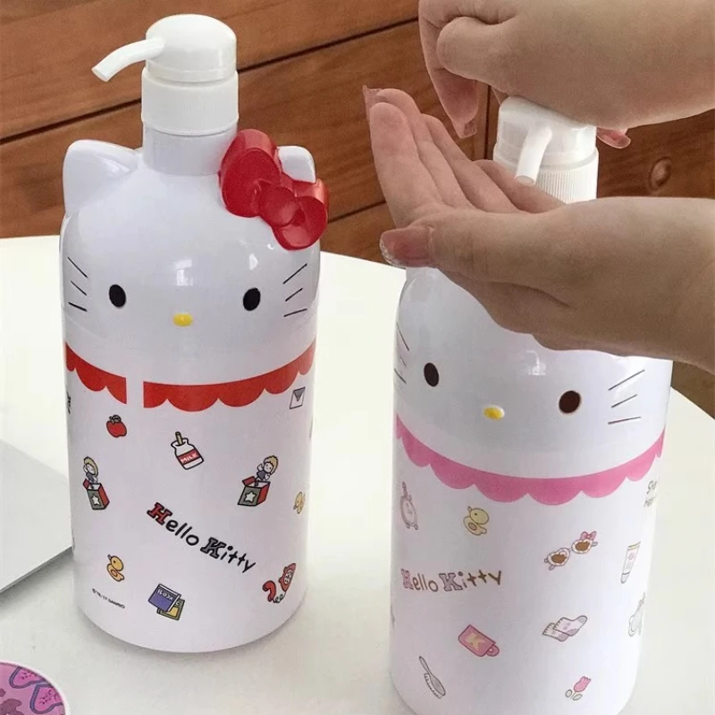 ハローキティ アニメ周辺グッズ 可愛い シャワージェルボトル マイメロディ カワイイ ピンク 空ボトル 大容量ボトル 漫画 アニメ 女性向け